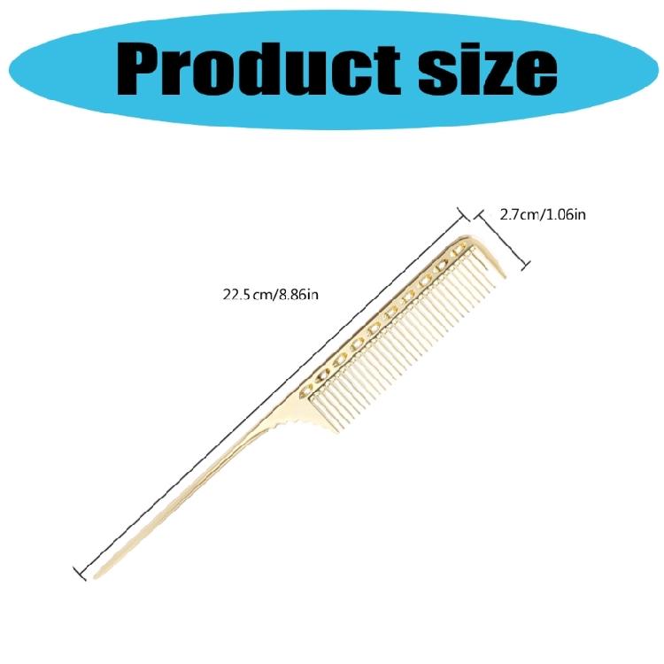 Practical Tail Comb For Accurate Hair Sectioning And Styling Lightweight Salon Hair Tool For Daily Beauty Routines