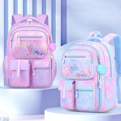 Girl School Bag Backpack Back Pack For Teenager Women Children Female Pink Schoolbag Primary High Bagpack Class Teens Child Kids