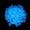 Home Garden Ornament Aquarium Glow In The Dark Artificial Stones Fish Tank Decoration Pebbles