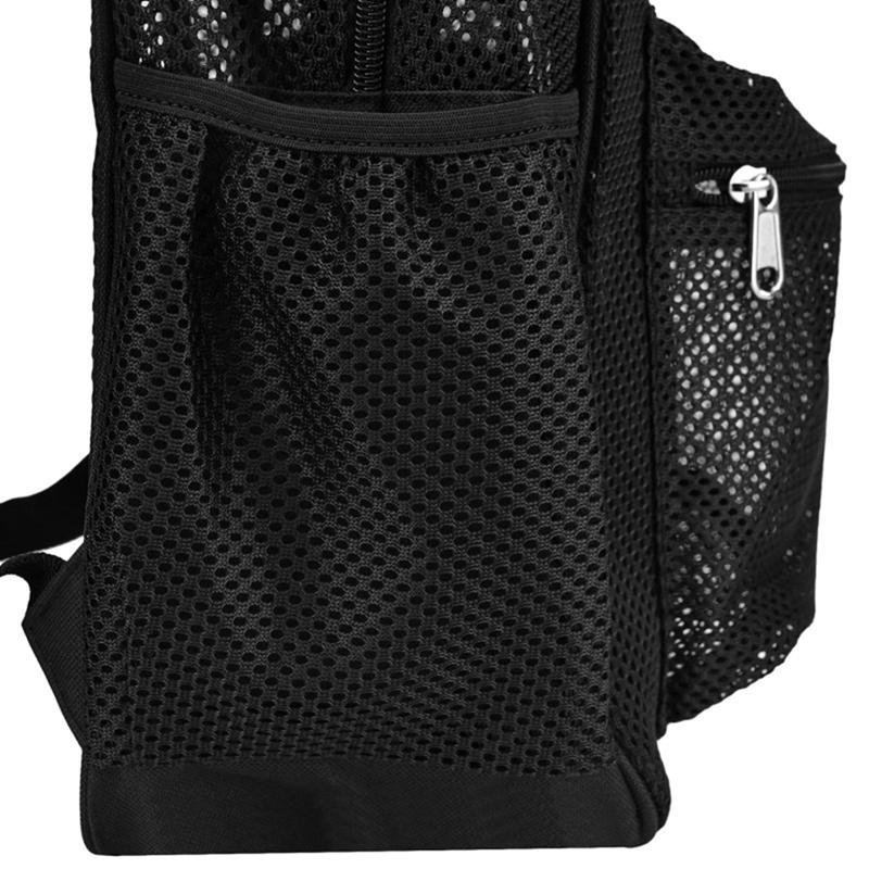 Beach Mesh Transparent Backpack Swim Bag