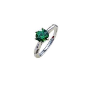 Cultivated Gem Live Adjustable Ring High Sense Fashion Simple Light Luxury Ring