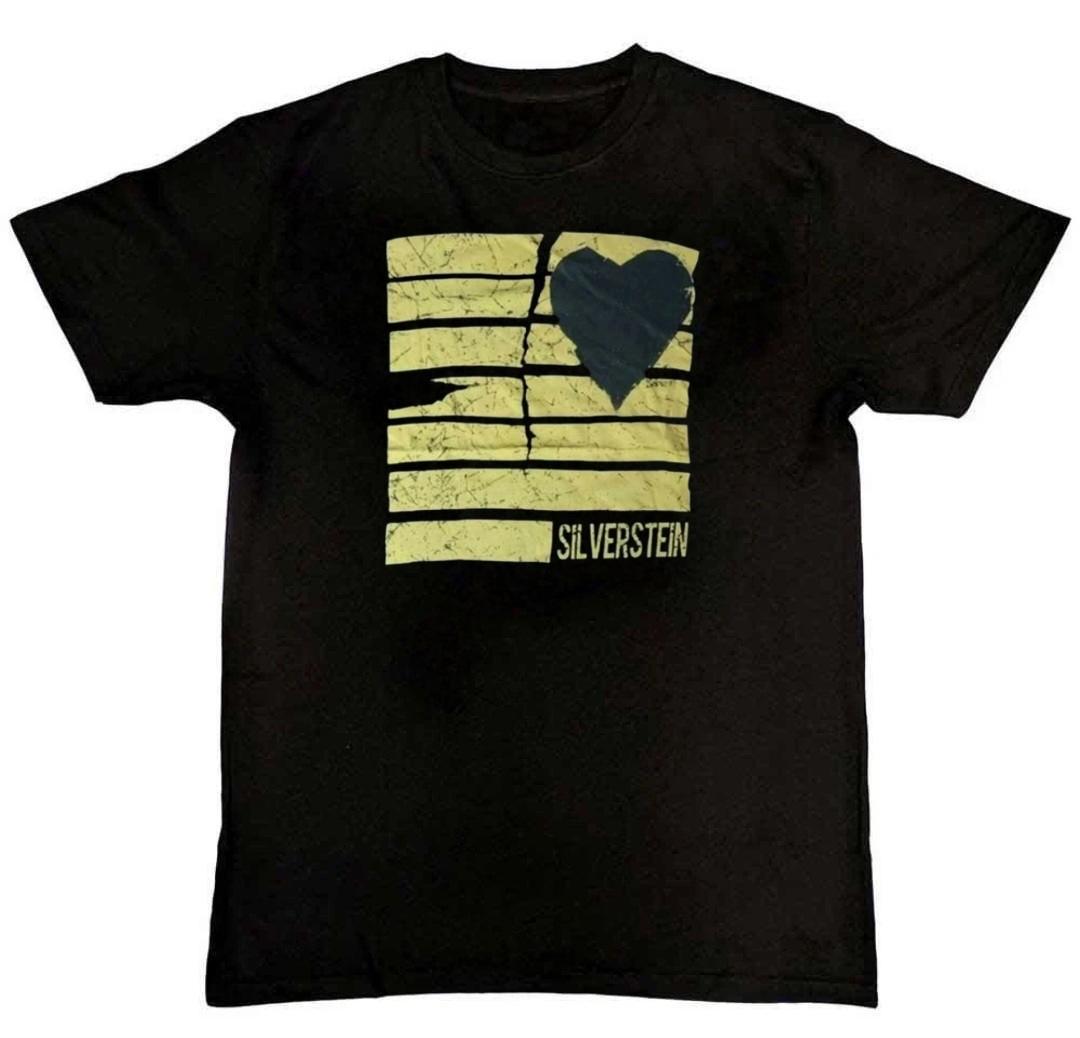 Band Tees Silverstein Graphic Print Mens T-Shirt M