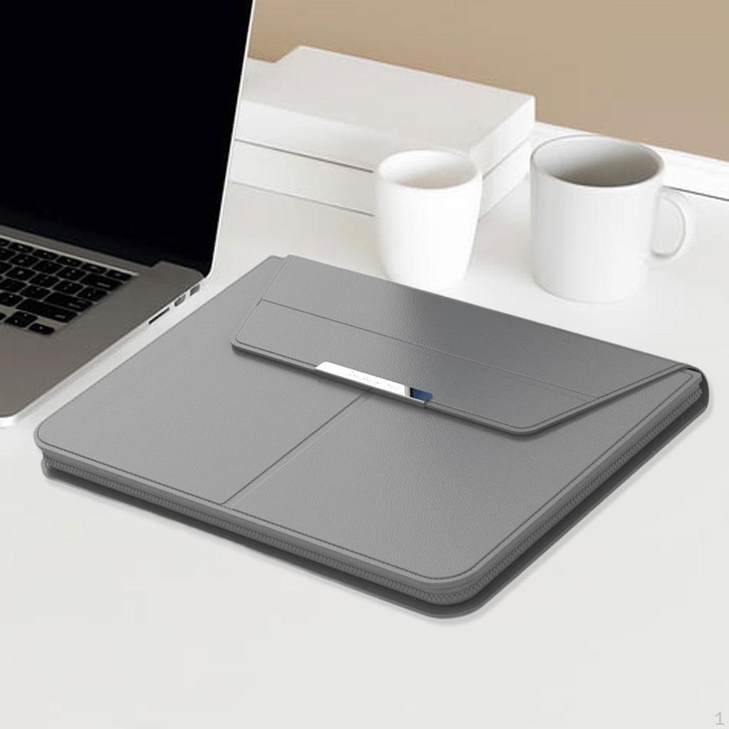 Laptop Sleeve 13 14 Inch Lightweight with Invisible Stand Outdoor Portable Liner Case for Macbooks