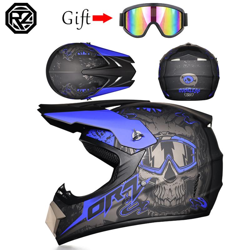 Children And Adolescents Professional Full Coverage Motorcycle Off-Road Race Helmet Bike Am Dh Helmet Capacity Motocross Casso