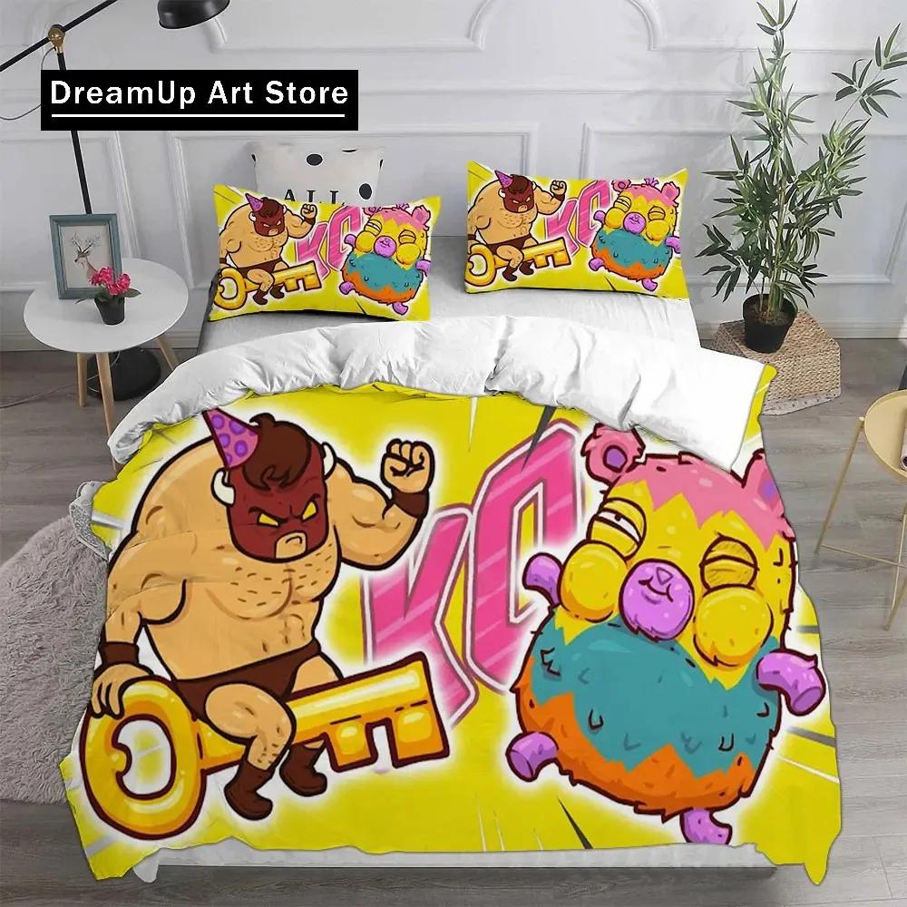 Conjuntos de Roupa de Cama Jogo Burrito Bison Colcha Cobertor de Cama Edredom Capa de Edredom Fronha Conjuntos de 2-3 Peças Decoração de Quarto Infantil e Adulto