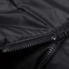 Winter Down Coat Solid Color Stand Collar Plush Highly Warm Zip-up Men Jacket for Outdoor