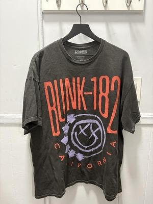 Blink-182 Shirt Mens Small Medium Black California Graphic Punk Rock Band Tee Unisex T-Shirt