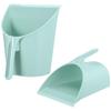 OATIPHO 2pcs Dustpan Pan Cleaning Shovel for Kitchen Standing Dust Floor Tray Sofa Couch Cleaner Mini Broom Creative Garbage Shovel Mini Tool