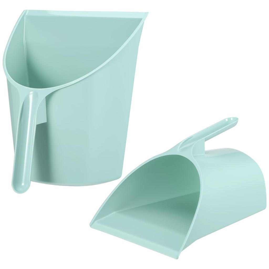 OATIPHO 2pcs Dustpan Pan Cleaning Shovel for Kitchen Standing Dust Floor Tray Sofa Couch Cleaner Mini Broom Creative Garbage Shovel Mini Tool
