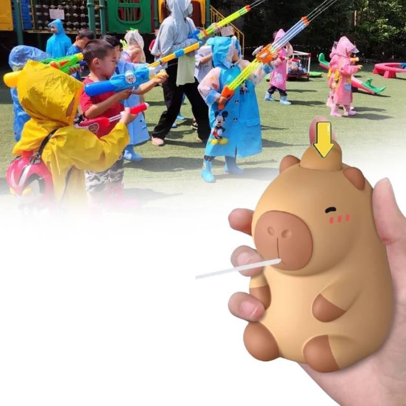 Water Toy Capybara Children Interactive Play Outdoor Cartoon Water Toys Spray