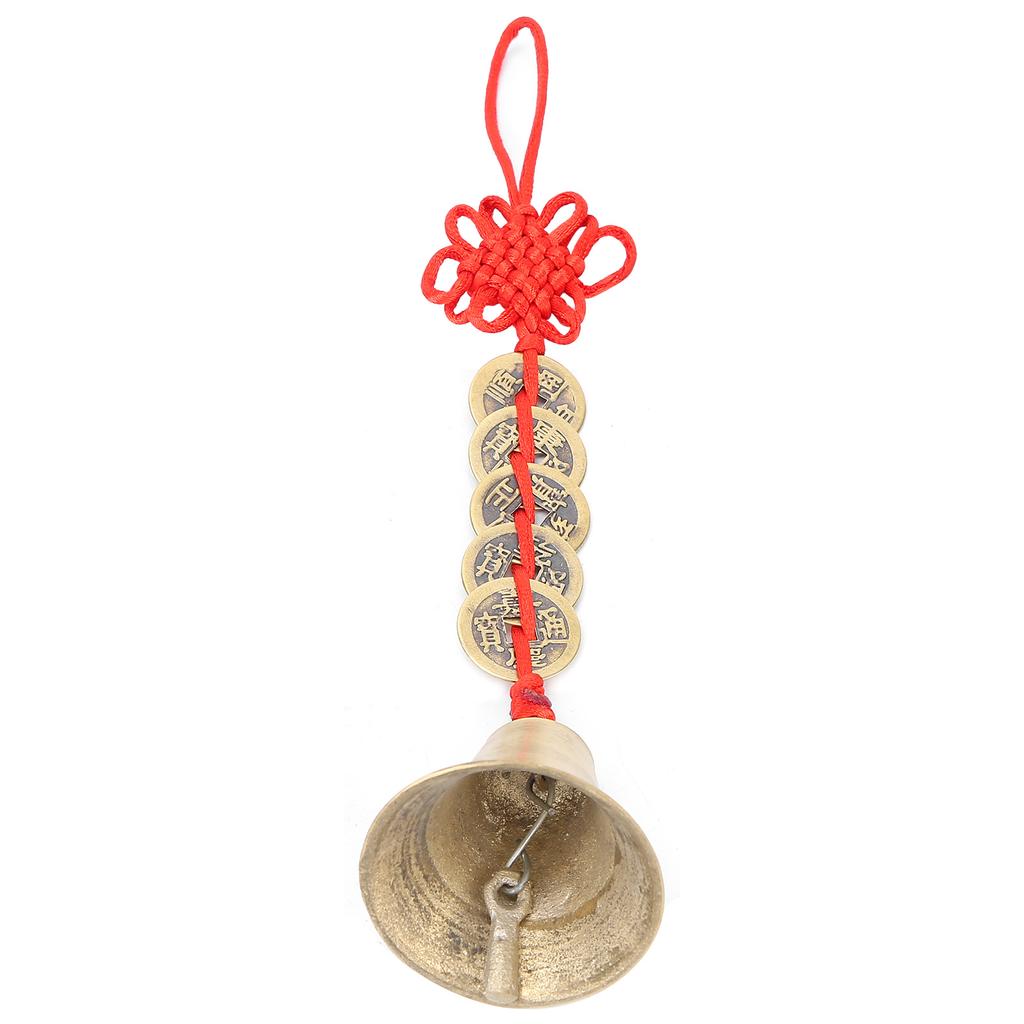 Brass Bell Hanging Decoration Unique Exquisite Home Garden Car Ornament Wind Chime Gift