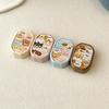 Portable Lens Companion Box Compact Cute Cartoon Lens Box Contact Lens Case Pp Material For Backpack Work Daily Home Storage