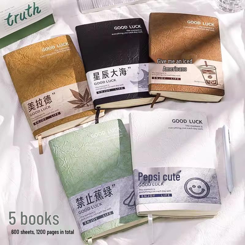 **A5 Premium Soft Leather Notebook - Limited-Time Offer**