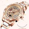 Imitation Ceramic Watch Through The Bottom Hollow Women'S Watch Niche Light Luxury Women'S Watch Fashionable Women'S Watch