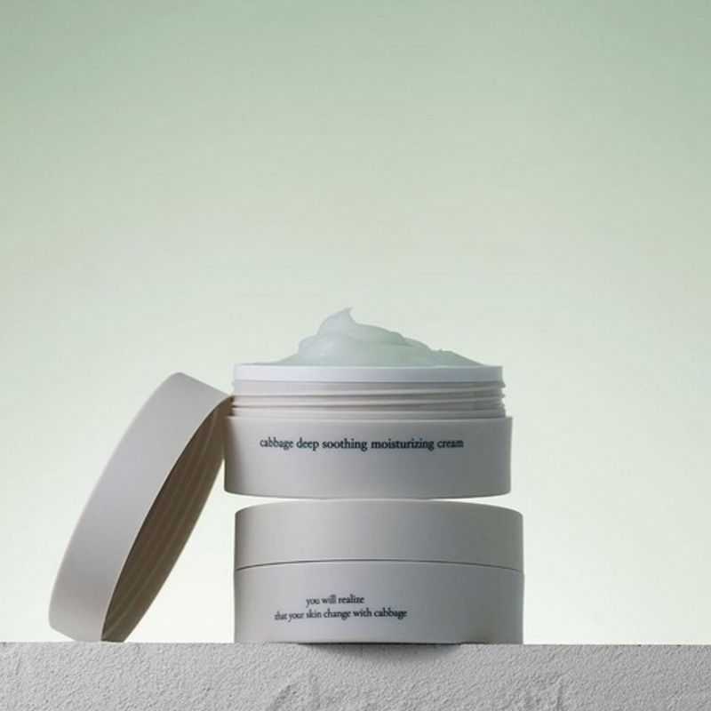 ELIMERE Cabbage Deep Soothing Cica Moisture Cream 150ml x 2 Cabbage Cica Moisture Cream 2