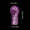 Finger Stimulators Spikes Flexible Textured Sex Toys Clit G-Spot Dotted Sleeve Clenched Masturbation Barbed Unisex