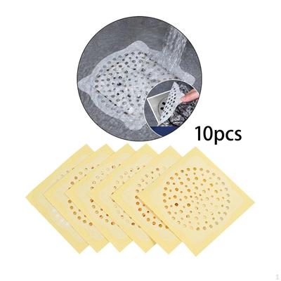 Shower Drain Cover Disposable Anti Clogging Kitchen Residue Filter Screen Strainer for