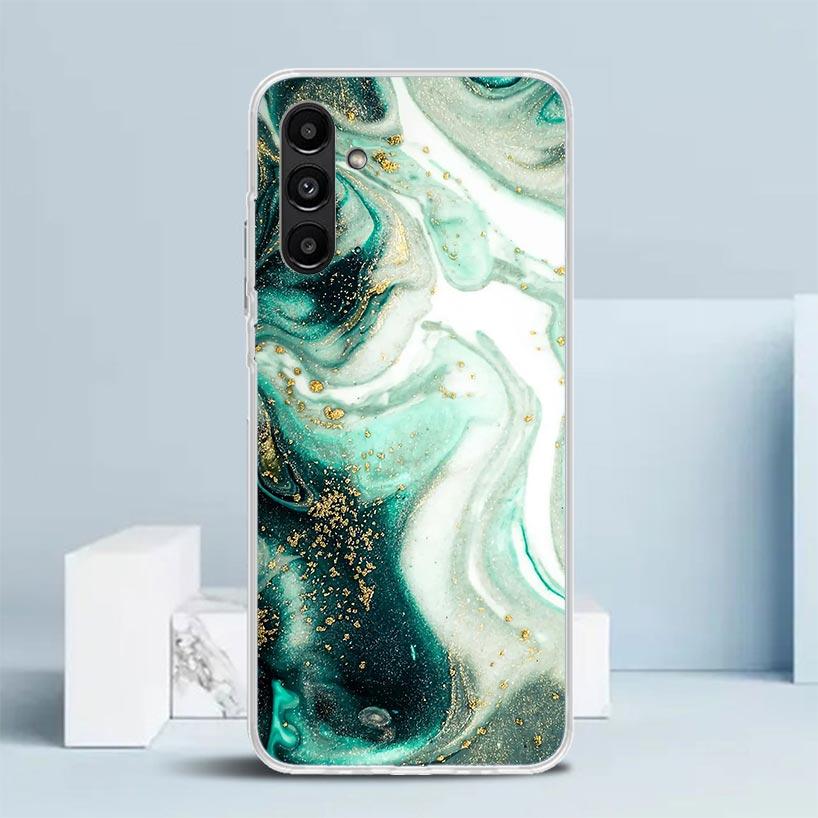 Granite Marble Phone Case For Samsung Galaxy A17 A37 A57 A16 A15 A14 A13 A56 A55 A54 A53 A36 A35 A34 A33 A26 A25 A24 A23 Galaxy