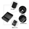 For Honda WR-V WRV 2025-2025 Armrest Lower Storage Box Car Tray TPE Organizer Accessories Tidying Black