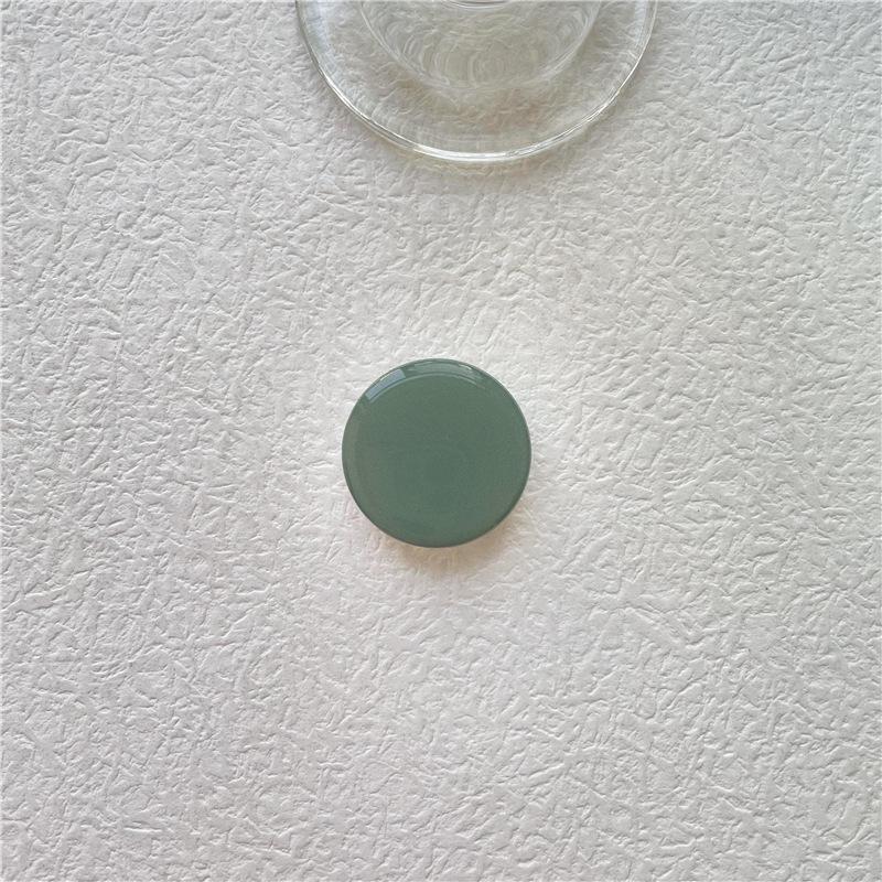 Transparent Epoxy Color Airbag Stand: Creative Desktop Tablet & Phone Ring Support with Logo.