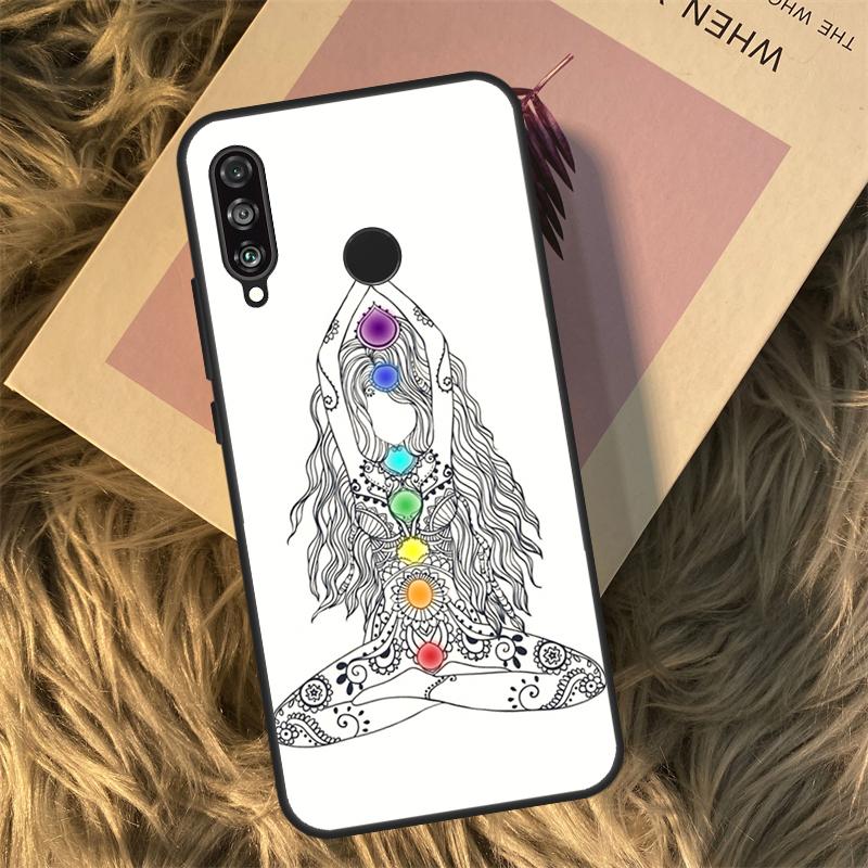 

Mandala Chakra Yoga For Huawei Nova 5T 3i 7i 8i 11i 12i 9 10 SE Y60 Y61 Y70 Y72 Y73 Y90 Y91 P30 P40 Lite Case Huawei Nova 3i