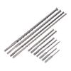 11Pcs Hammer Drill Bit Cemented Carbide High Speed Chip Removal Electric Hammer Drill Bit Set