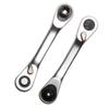 Offset Design Mini Ratchet Wrench Reversible Mechanism Quick Socket Wrench  Mechanical Work