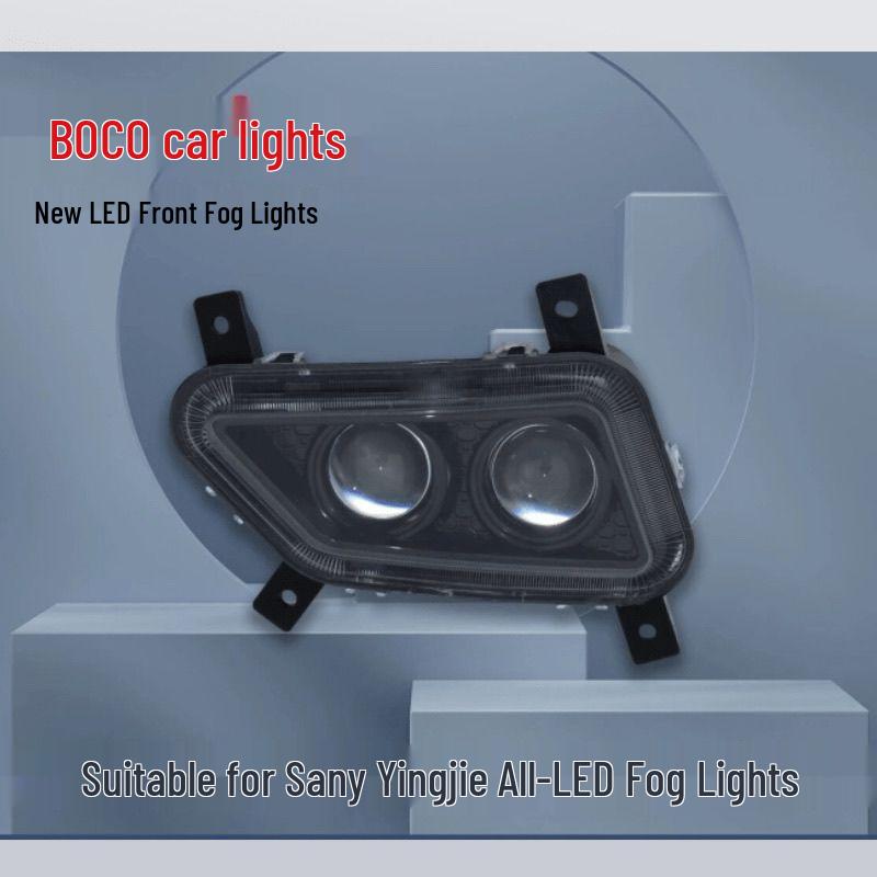 Yingjie Version LED Strong Light Front Fog Lamp for Sany Heavy Truck A Pair