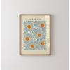 Blue Matisse Print Poster Flower Market Canvas Painting Boho Simple Modern Daisy Wall Art Gallery Living Room Decoration
