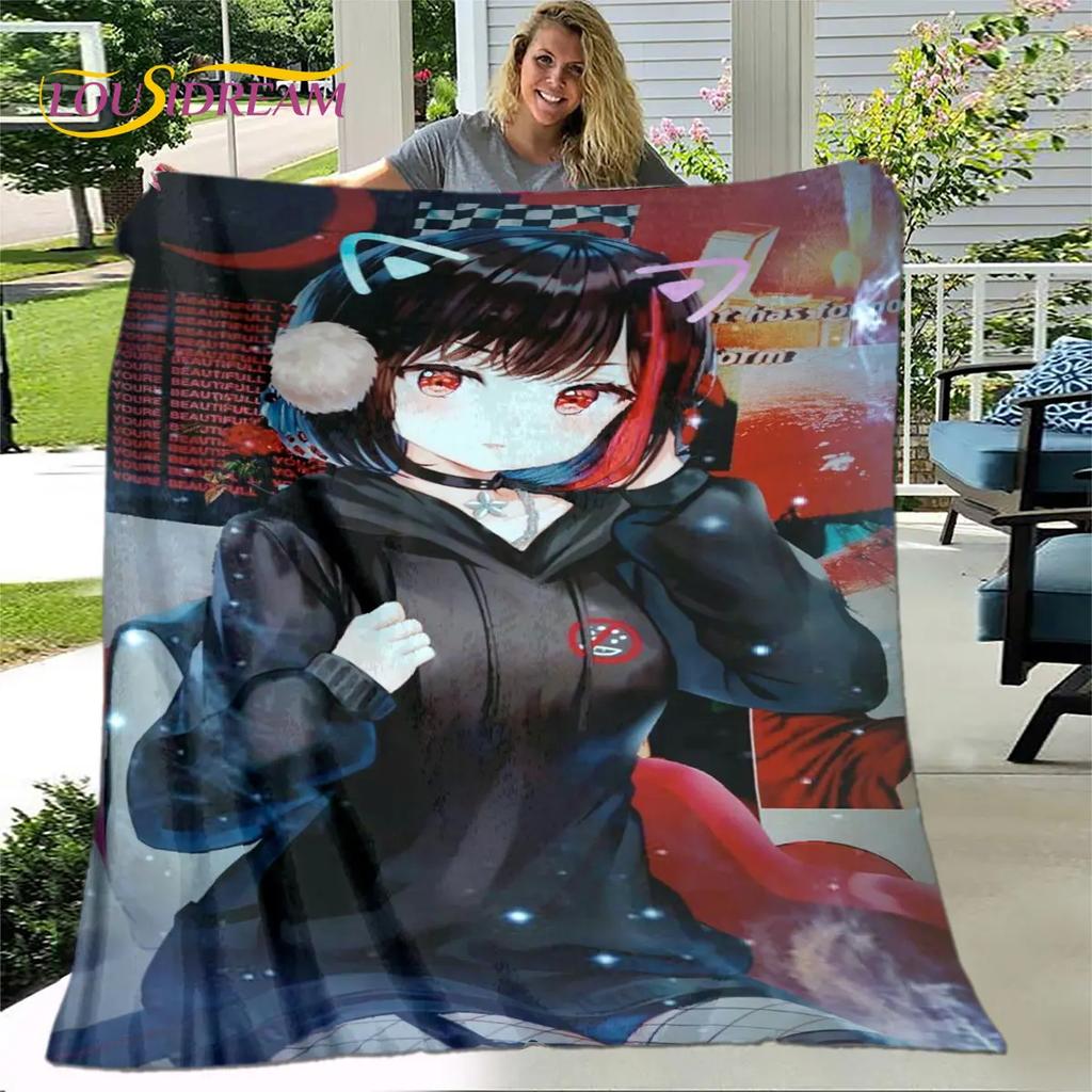 Zero Two DARLING In The FRANXX  Soft Plush Blanket,Flannel Blanket Throw Blanket for Living Room Bedroom Bed Sofa Picnic Cover