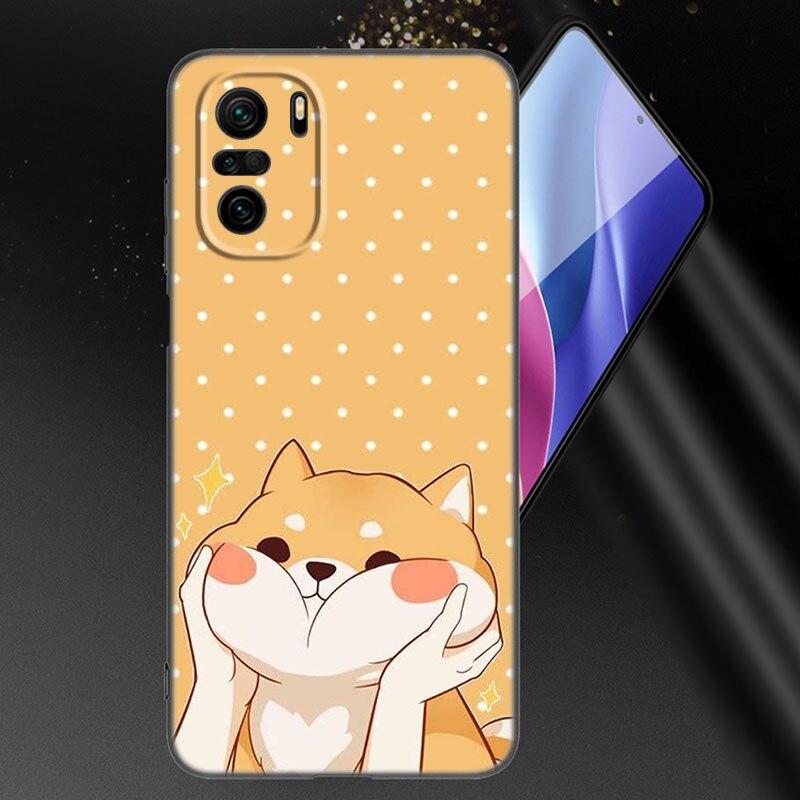 Cute Corgi Dog Phone Case For Xiaomi Mi POCO X3 NFC GT M4 M3 12 11T 10T Pro A3 11 Lite NE 5G 12X 11i F3 Soft TPU Black Cover