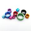 10 Stück 2,6 mm ~ 8,0 mm Aluminium-Spreiz-Vogelbeinringe | Verschiedene Farben & Eindeutig nummerierte Vogelbeinringe