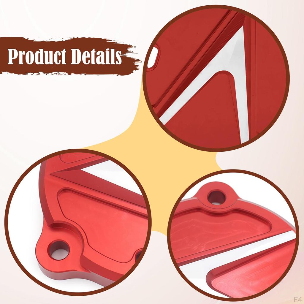 Motorcycle Engine Stator Guard Cover Simple Installation Replace Parts Protector Crap Flap