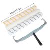 18 Inch Paint Roller Brush Corrosion Resistant Aluminum Alloy Frame Durable Painting Tool for Outdoor Wall Painting Jobs