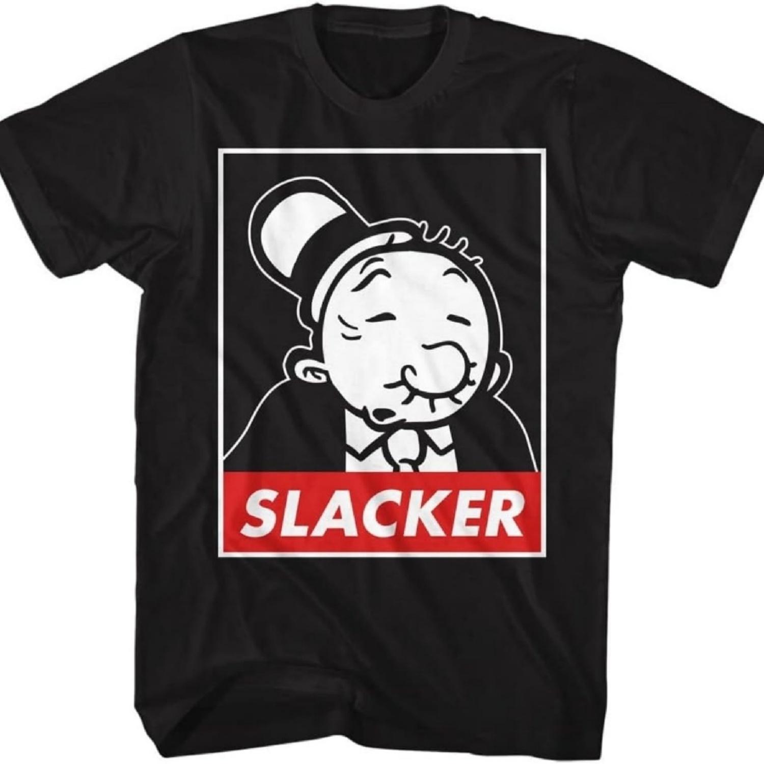 

American Classics Popeye The Sailor Man Cartoon Wimpy Slacker Adult Short Sleeve Graphic Tees S