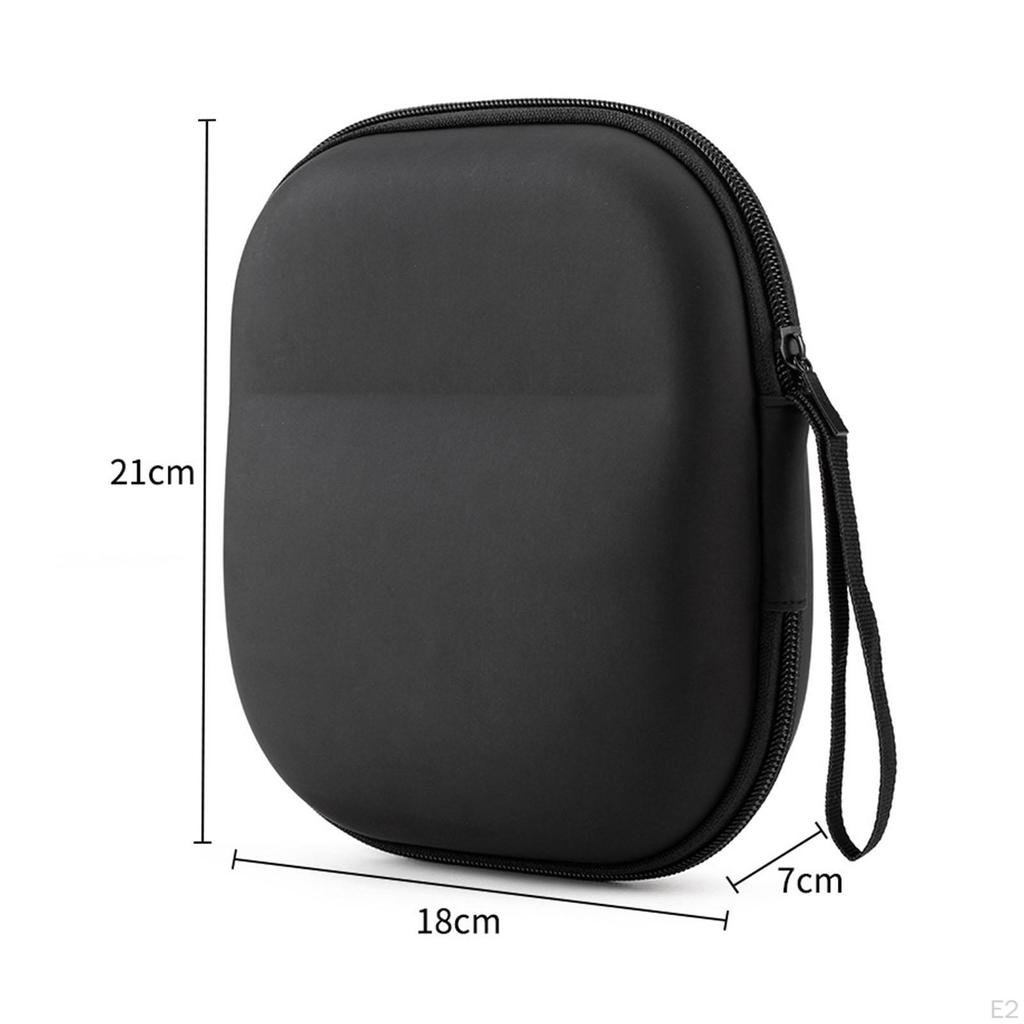 Over-Ear Kopfhörer Reise-Tragetasche Headset Aufbewahrungstasche Reißverschlussöffnung Langlebig Tragbar