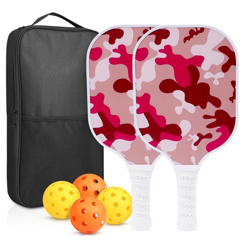 Pickleball-Schläger aus Kohlefaser-Wabenstruktur für Outdoor-Sportarten