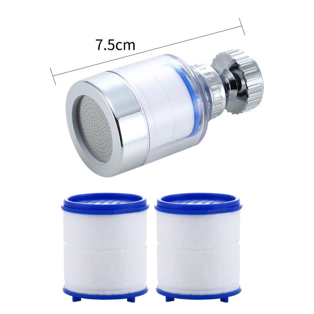 40-2PCS Faucet Water Filter Element Remove Chlorine Heavy Metals Filtered Shower Head Bath Filtration Purifier Soften Hard Water