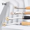 DIY Sewing Supplies Wooden Handle Tracing Wheel, 2/3mm Needle Point Wheel for Wood Marking Tool Craft Patterns, Faux Leather Projects, Professional