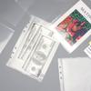 NatSumeBasics 12 A5 Binder Pocket Dividers with Tabs Zipless 5" x 8" Clear Cash Stuffing Envelopes Planner erts for 6 Ring Budgeting Accessories (12