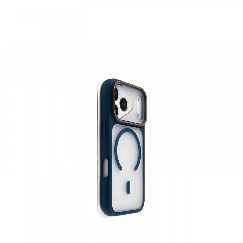 Magnetic Snap-On Phone Case IPhone 12 To 18 Pro Max Frosted Matte Finish Shockproof Full Cover Skin-Friendly TPU-PC Hybrid