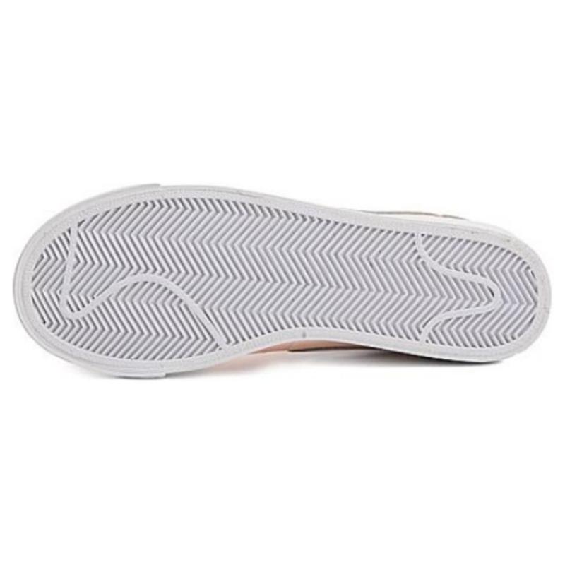 Nike Blazer Anti-Slip Wear-Resistant Low-Top Skateboard Shoes Women's Pink White Sneakers Skateboard Shoes AA3961-800