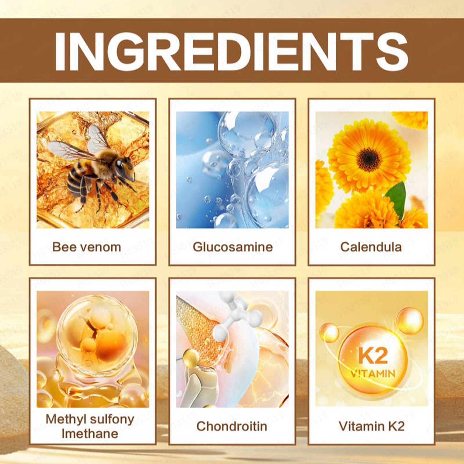 Крем для ухода за суставами Массажер для суставов Восстанавливающий и увлажняющий крем — фото 3