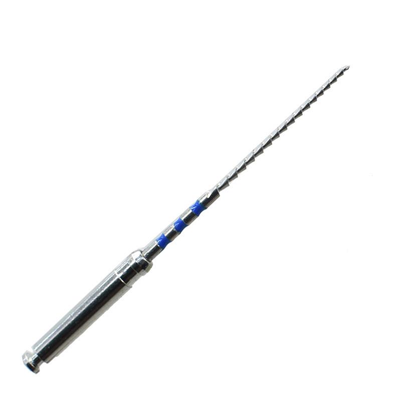 4 Stück Dental Gc Feilen 25Mm 45-60# Edelstahl Wurzelkanal Revision Endodontie Instrumente Dentalfeilen Labor