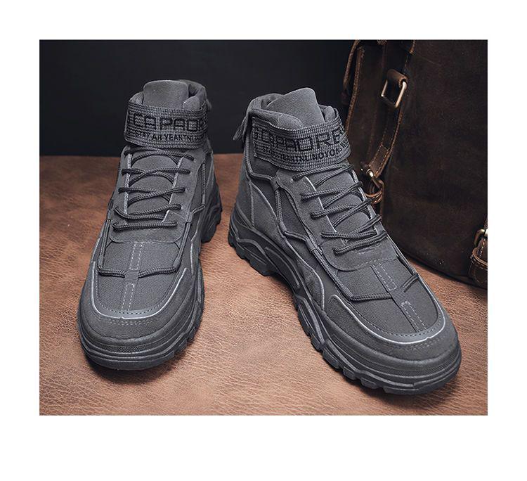 Men's 2025 Martin Boots: New Autumn/Winter Wear-Resistant High-Top Combat and Outdoor Sports Shoes