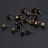 Clous de tapissier - AIMOONSA - 11x17 mm - Laiton bronze antique - Sans tête - 200 pièces