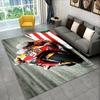 Rennmotorrad Rafael Marquez Rutschfester Teppich für Wohnzimmer, Schlafzimmer, Spielzimmer, Weiche Teppichbodenmatte Heimdeko Teppich Kinderzimmer