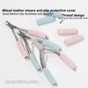 6 Pcs Nail Art Protective Sleeve Dead Skin Scissor Hand Cap Nipper Cover For Nail Cuticle Scissors Manicure Pedicure Tools Kit