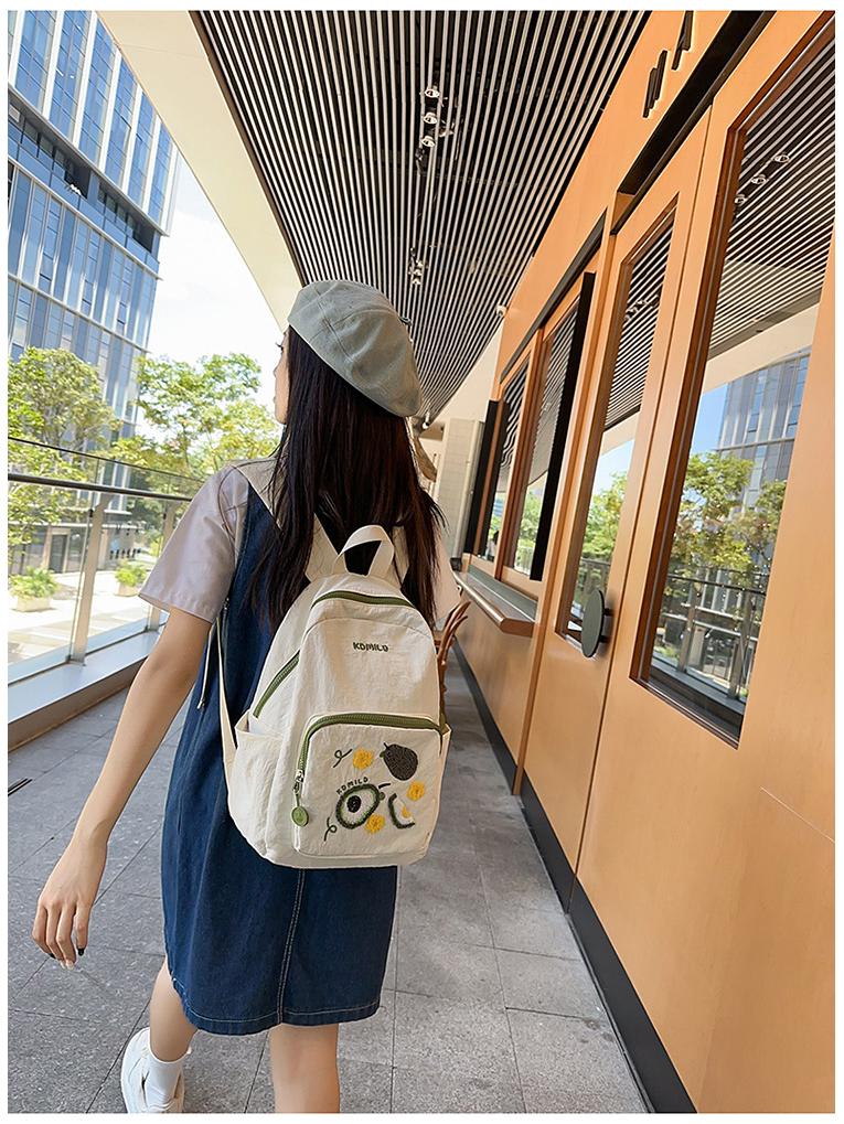 Ins High-Value Japanese Backpack for Girls: Large Capacity, Lightweight, Versatile Travel & School Bag