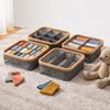 Thickened Pants Storage Box Folding Socks Classification Basket Storage Baskets  Cabinets